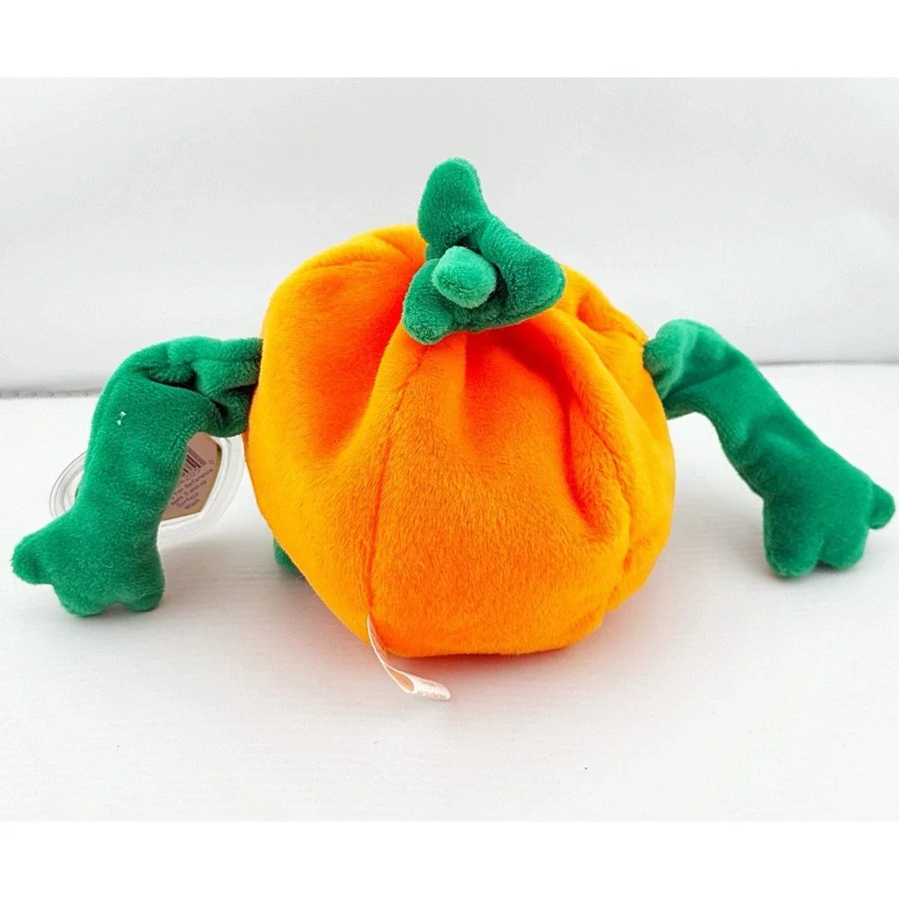 Ty Beanie Retired 1998  Pumkin Halloween Plush